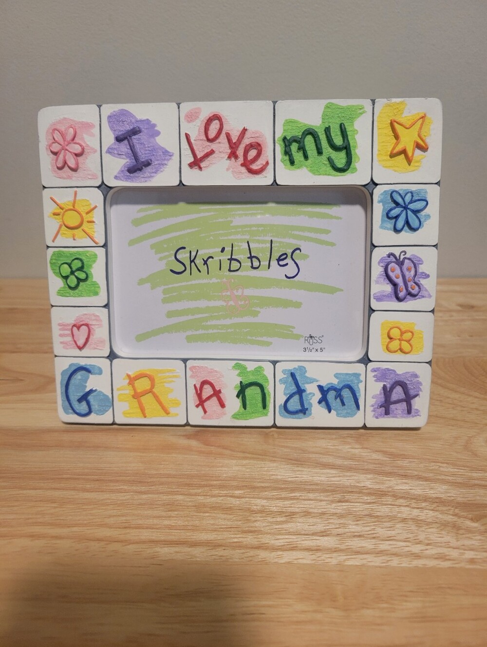 Skribbles 'I Love My Grandma' Decorative Photo Frame
